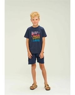 Футболка с принтом TNOLSEN S, синий The new