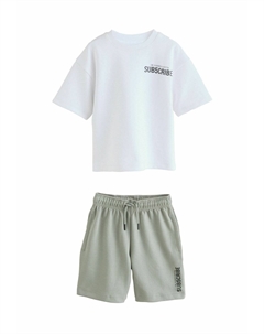 Футболка с принтом REGULAR FIT, белый Next