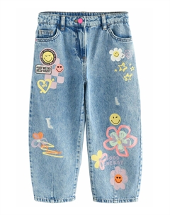 Зауженные джинсы, синий Next