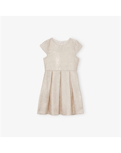 Платье детское Nia плиссированное 4-9 лет, белый Reiss