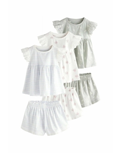 Пижама REGULAR FIT-3 PACK SET, зеленый Next