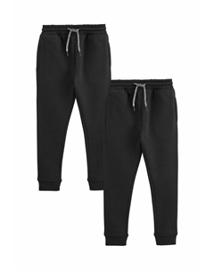 Спортивные штаны JOGGERS 2 PACK, черный Next