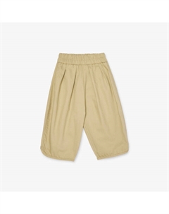 Брюки из хлопкового твила 1-4 года, зеленый Organic zoo