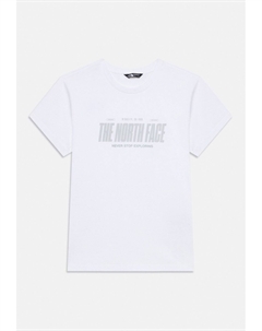 Футболка с принтом REFLECTIVE LOGO TEE, белый The north face