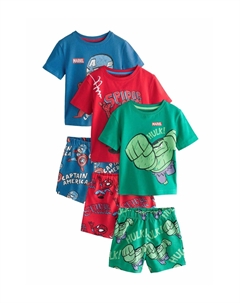 Пижама REGULAR FIT- LICENSE 3 PACK SET, красный Next