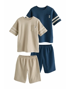 Пижама REGULAR FIT, бежевый Next