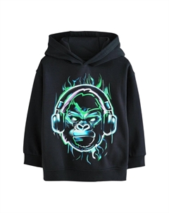 Толстовка GRAPHIC con cappuccio, черный Next