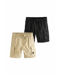 Шорты REGULAR FIT 2 PACK, черный Next