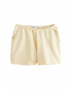 Шорты REGULAR FIT-RAW HEM DETAIL WASHED - Tracksuit bottoms, желтый Next