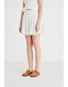 Юбка А-силуэта VOILE SKIRT - Mini skirt, кремовый Gap