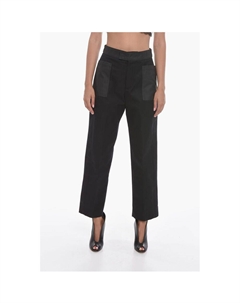 Нейлоновые брюки WORKER с высокой талией и карманами-карго, Black Ambush