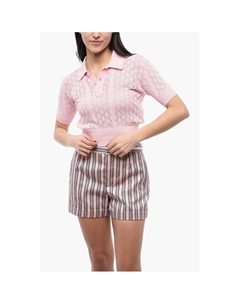 Разноцветная хлопковая рубашка-поло, Multicolor Dsquared2