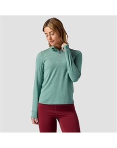 Пуловер с молнией на 1/4, голубой Backcountry