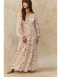 Длинное платье, бежевый Next