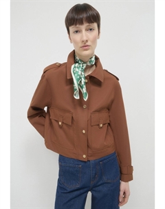 Легкая куртка BOTTONI ORO, коричневый Calliope