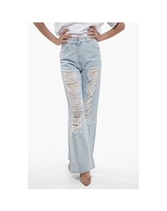 Джинсы светло-голубого хлопка Деним, Light Blue Msgm