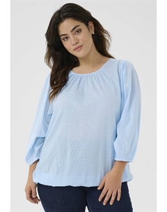 Блуза, синий Kaffe curve