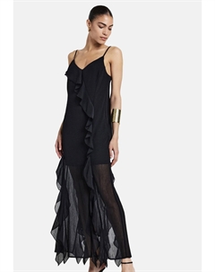 Длинное платье FRILL, черный Calliope