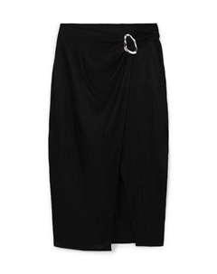 Юбка-карандаш MIDI SPACCO, черный Calliope