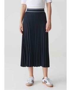 Юбка-колокол Gonna a pieghe, синий Opus