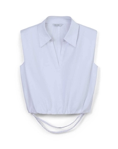 Топ SMANICATA ELASTICO, слоновая кость Calliope