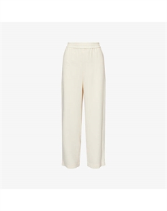 Брюки широкие с завязками, белый Theory