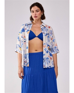 Рубашка, бежевый Lindex