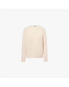 Джемпер Max Mara Weekend Ghiacci с круглым вырезом, белый Weekend max mara