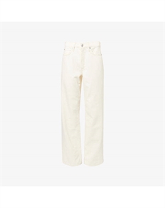 Джинсы прямые средней посадки, экрю Rag & bone