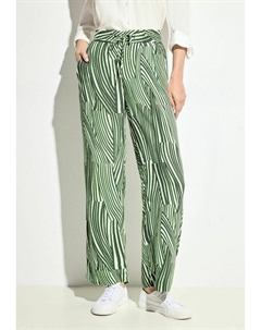 Брюки WIDE LEG, зеленый Cecil