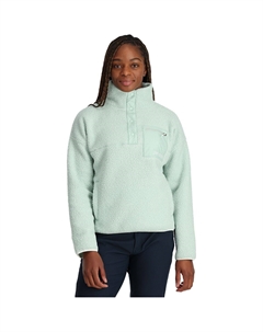 Флисовая толстовка на кнопках, цвет wintergreen Spyder