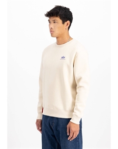 Толстовка BASIC SMALL LOGO, кремовый Alpha industries
