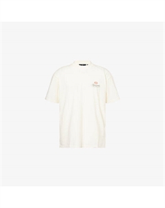 Футболка с винтажным ручным принтом, белый Represent