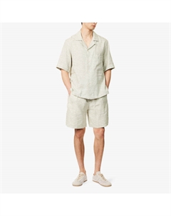 Шорты с кулиской и накладными карманами, зеленый Eleventy