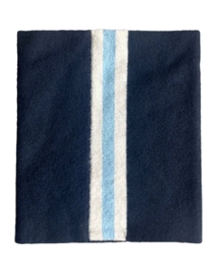 Кашемировый пуловер, синий Powder puff collection