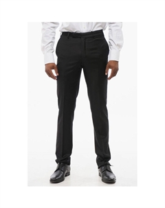 Брюки TREND из натуральной шерсти со шлевками для ремня, Black Corneliani