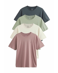 Базовая футболка 4 PACK, зеленый Next