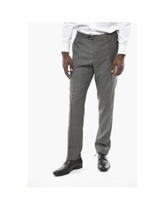 Брюки ACADEMY из натуральной шерсти 16,25 микрон, Gray Corneliani
