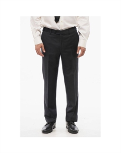 Брюки MANTUA из натуральной шерсти со скрытой застежкой, Gray Corneliani