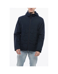 Стеганая ветровка с капюшоном, Blue Woolrich