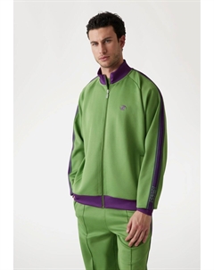 Толстовка на молнии LOGOSTREIFEN, зеленый Guess