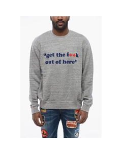 Толстовка с круглым вырезом OUT OF HERE из начесаного хлопка, Gray Dsquared2