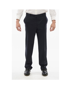 Брюки MANTUA из натуральной шерсти со скрытой застежкой, Blue Corneliani