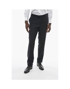 Брюки ACADEMY из натуральной шерсти со шлевками для ремня, Blue Corneliani