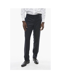 Брюки средней посадки из натуральной шерсти, Blue Corneliani