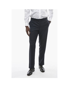 Брюки MANTUA из натуральной шерсти со складками, Blue Corneliani