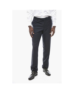 Брюки средней посадки из натуральной шерсти, Blue Corneliani