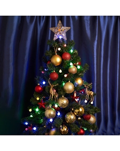 Уличная светодиодная гирлянда CL32 230В 12Вт мультиколор 20м IP65 48176 Feron