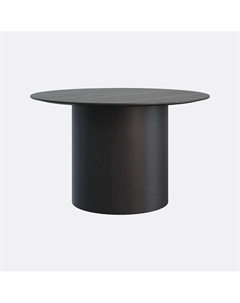 Журнальный столик со шпоночной отделкой 70 см черный So'home