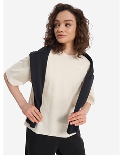 Футболка женская оверсайз, Бежевый Puma